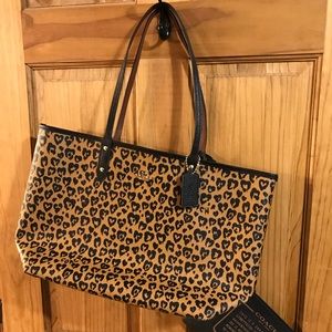Coach Wild Heart reversible tote